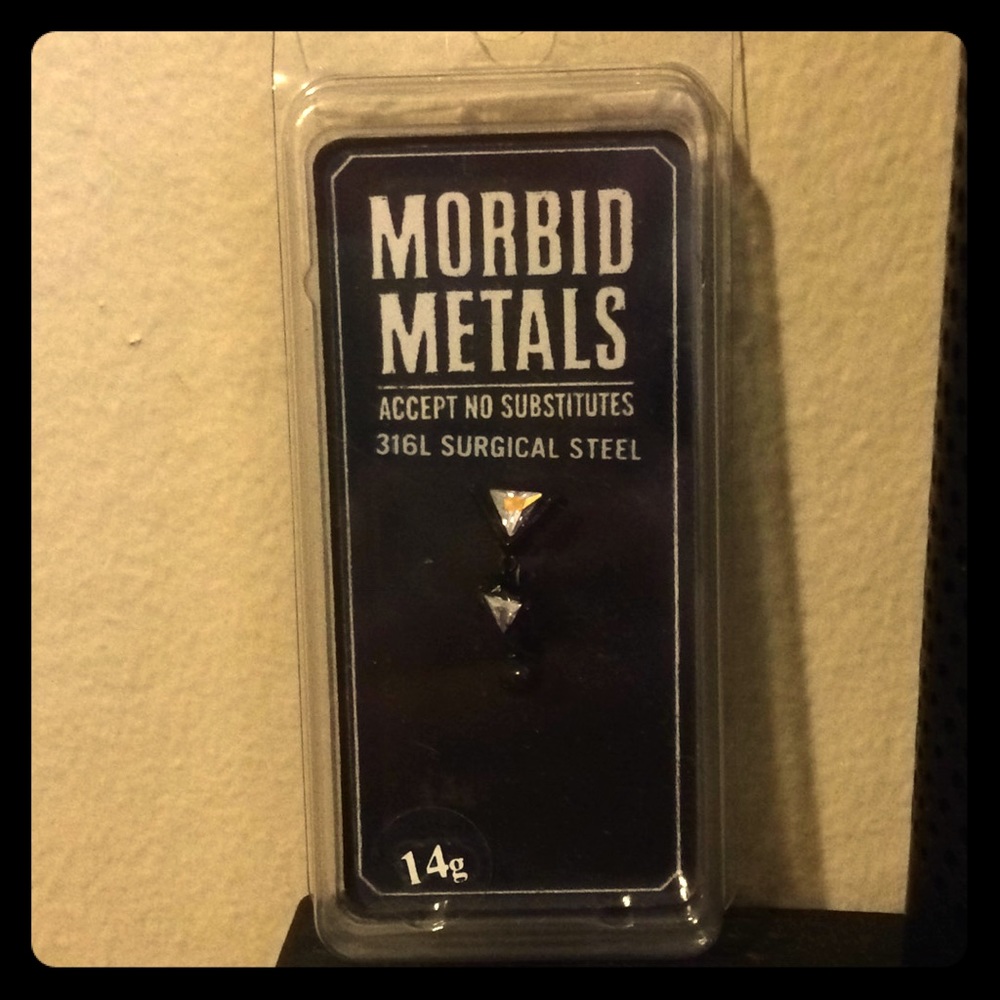 NEW Morbid Metals Belly Ring 14g